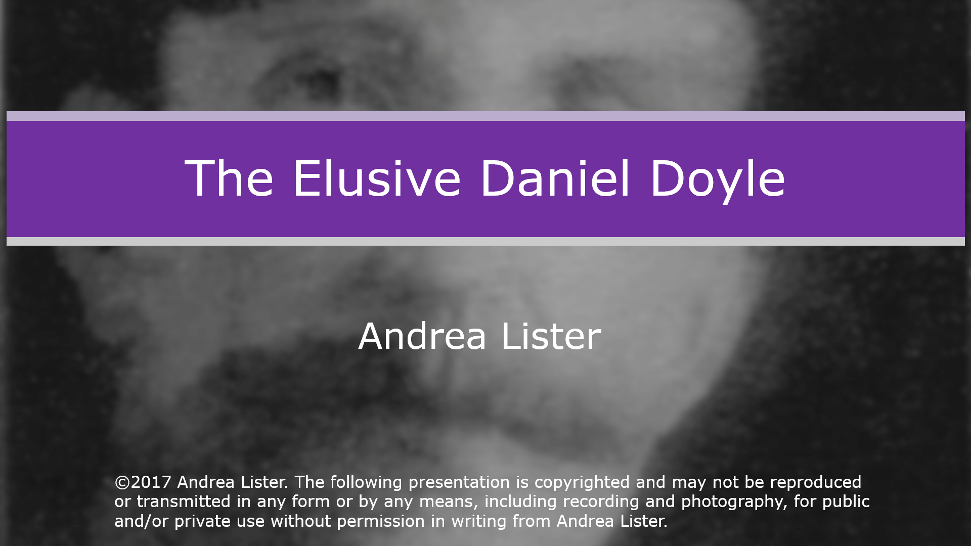 Daniel Doyle Title Slide